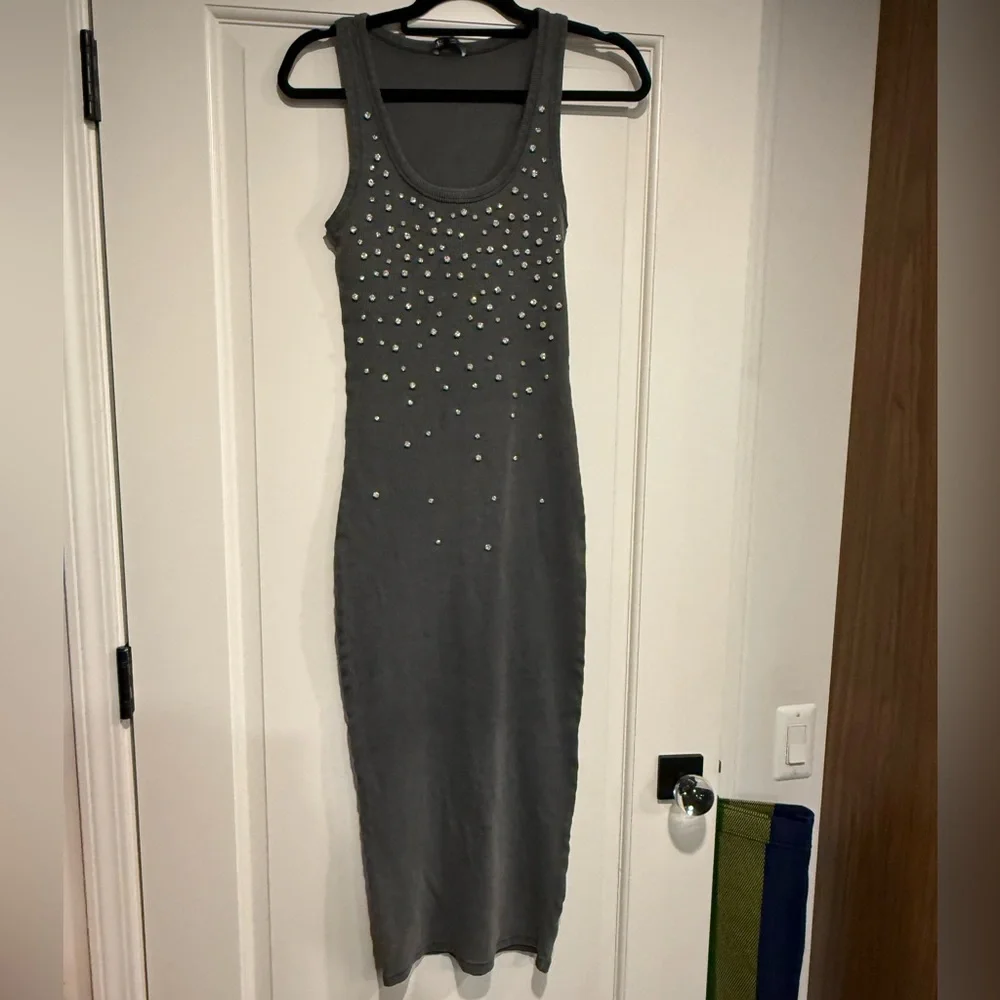 Zara Rhinestone Maxi Dress - Picture 6 of 9